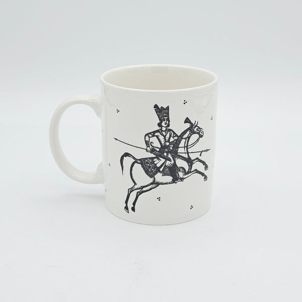Hand Painted Equestrian Mug