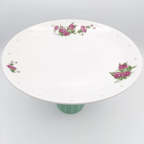 Rounded Golesorkhi with Vintage Glass Stand