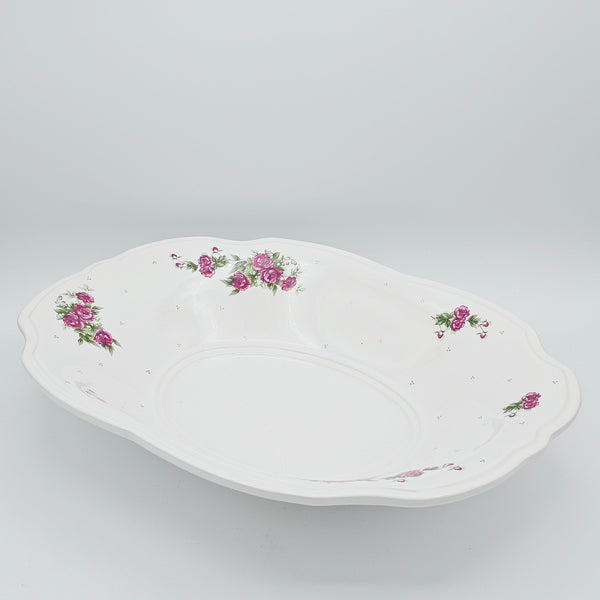 Larg Golesorkhi Serving Bowl with Gold Touches