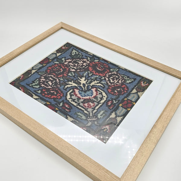 Flower Basket Bakhtiari Rug Wall Art