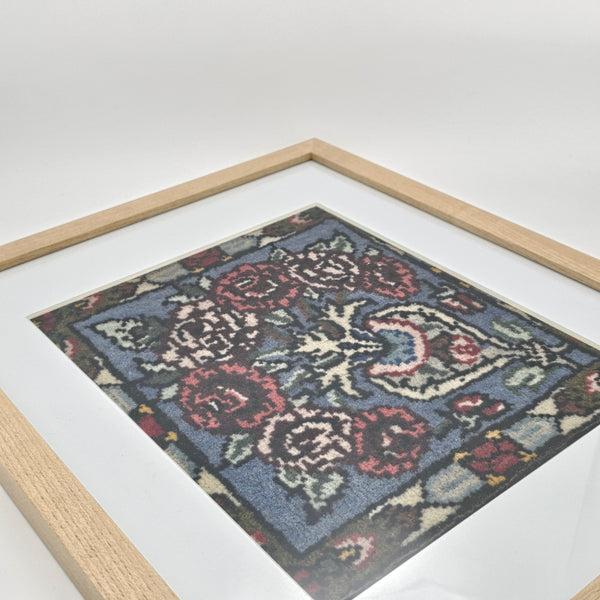 Flower Basket Bakhtiari Rug Wall Art