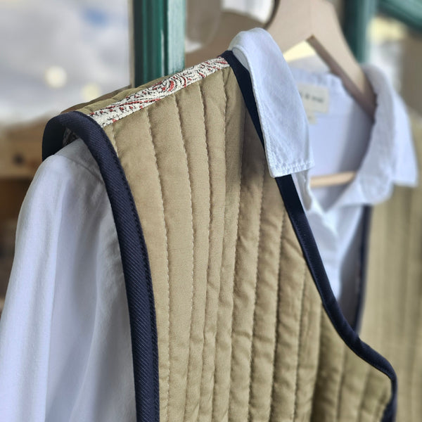 Botteh Reversable Qalamkari Quilted Vest