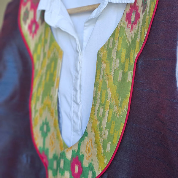 Hashti Satin Vest