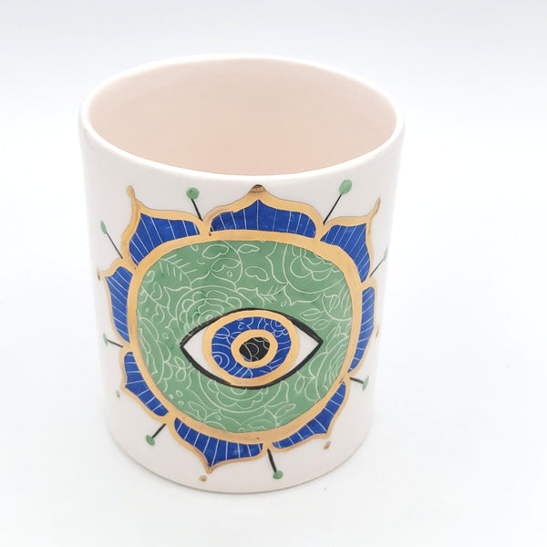 Eye Ceramic Small Utensil Holder