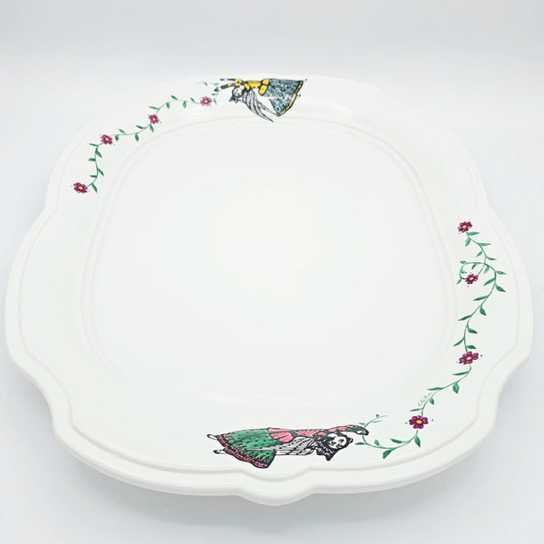 Persian Angels Serving Platter