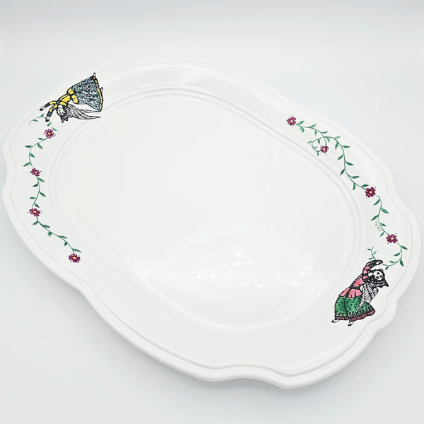 Persian Angels Serving Platter