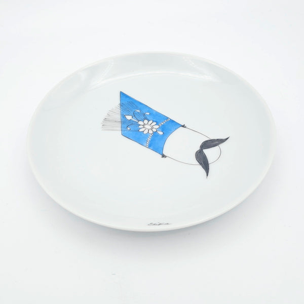 Hand Painted Persian Hats Appetizer plates