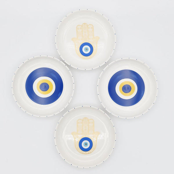 Evil Eye Round Appetizer Plate