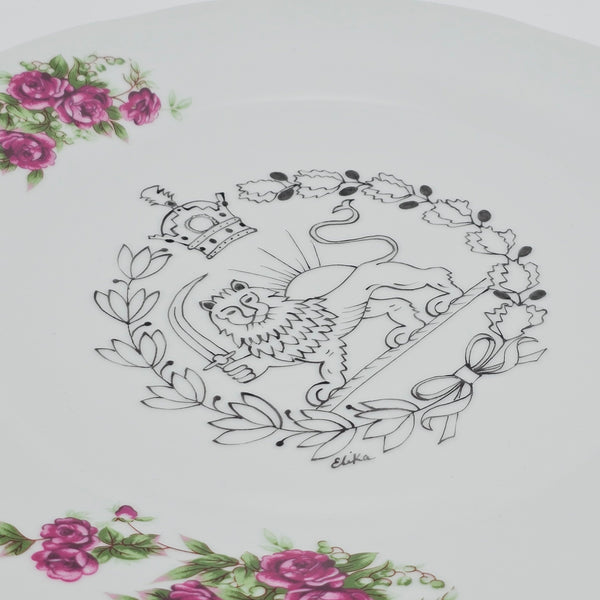 Shirokhorshid- Golesorkhi Decorative Plate