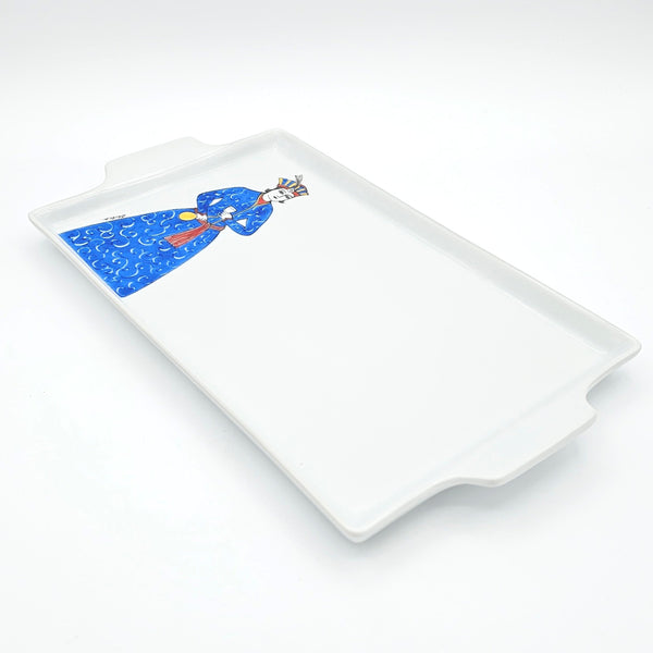 Qajar Feast Rectangular Dish