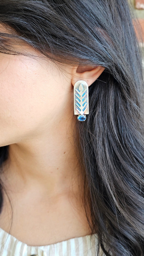 Avin Silver Earrings