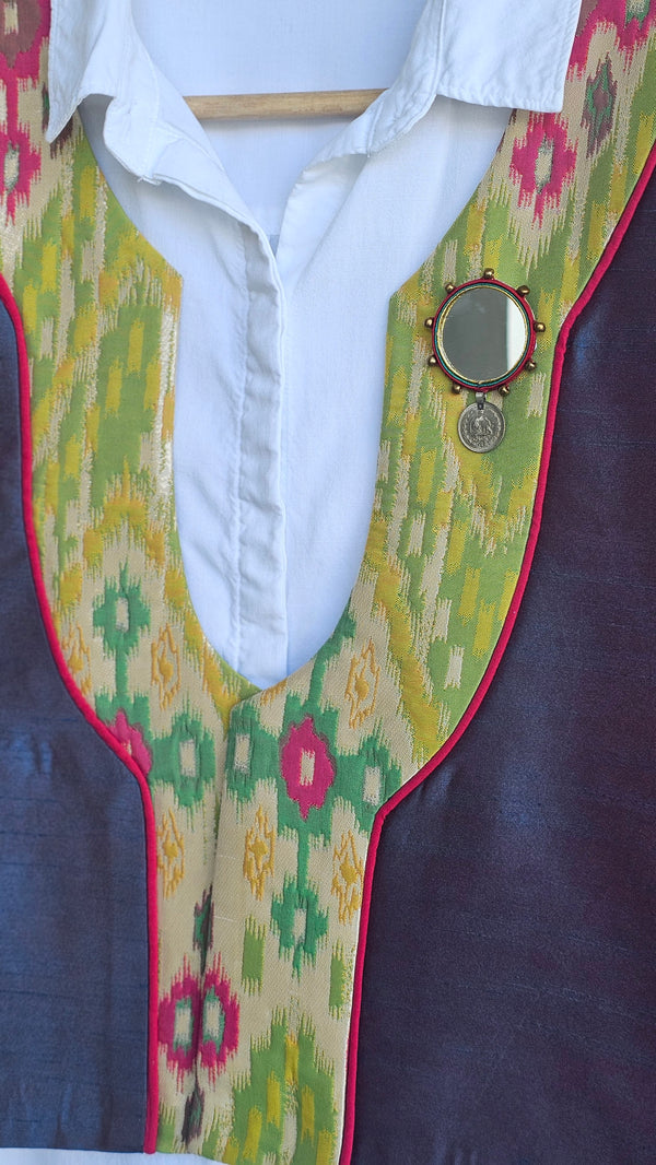 Hashti Satin Vest