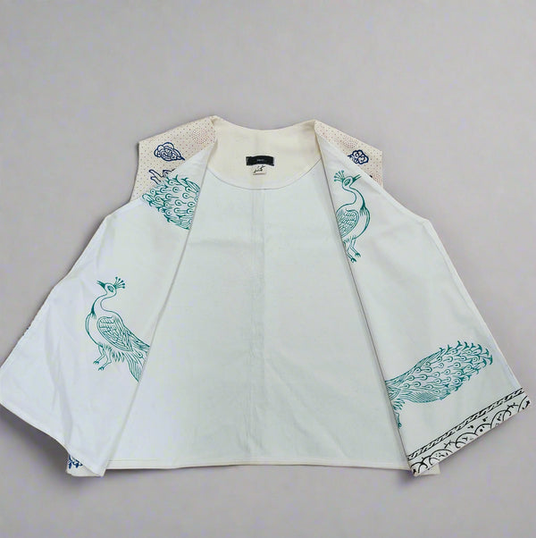 Persian Angel Qalamkari Vest