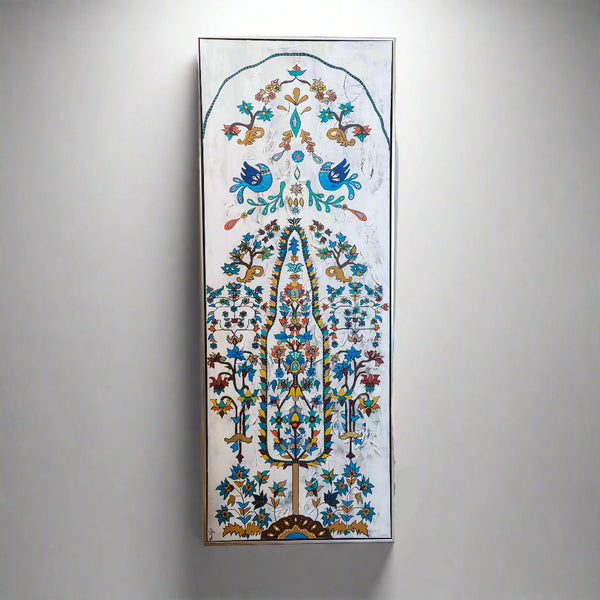 Persian Cypress Canvas Painting