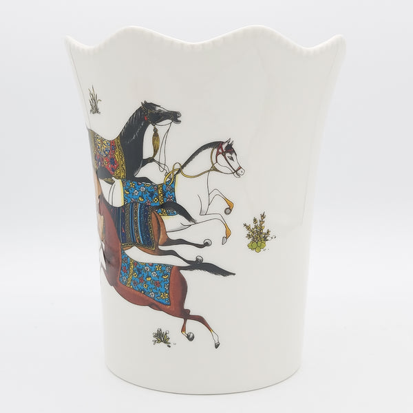 Torkaman Horses Vase