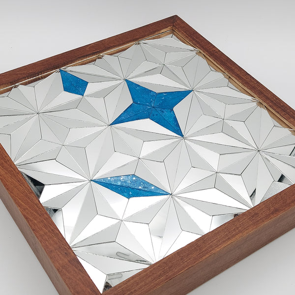 Star Mirror Work Wall Decor