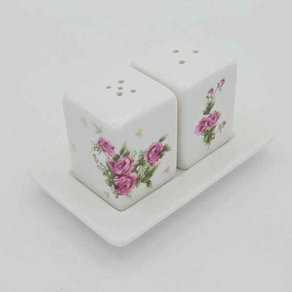 Golesorkhi Salt and Pepper Shaker with Gold Touches