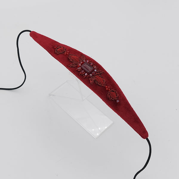 Red Zinat Choker with Red Stone