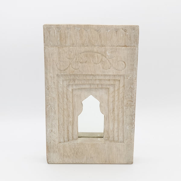 Handmade Vintage Wooden Mirror