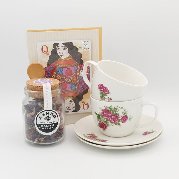 "Maman & Me" Tea Set