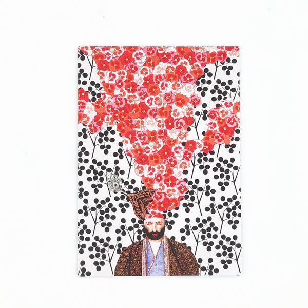 Where Thoughts Bloom Greeting Card