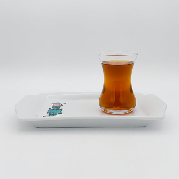 Samavar Tray with Persian Tea Cup