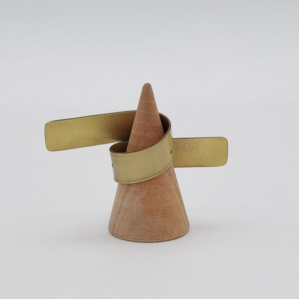 Aadamiat Calligraphy Brass Ring