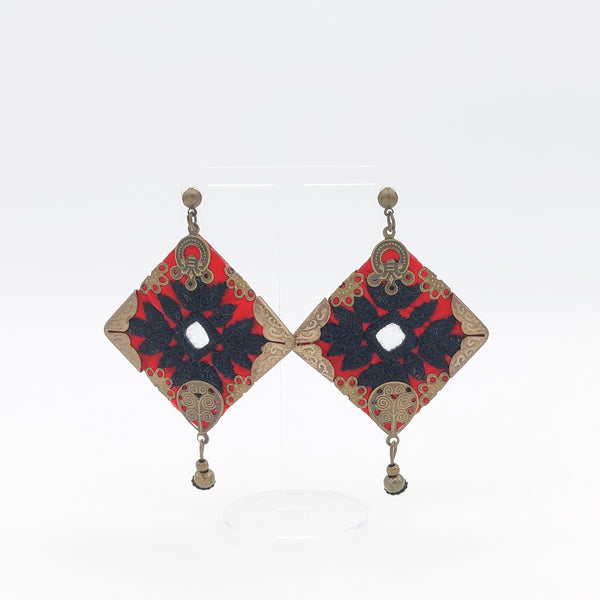 Handmade "Homayoun" Balouchi Earrings