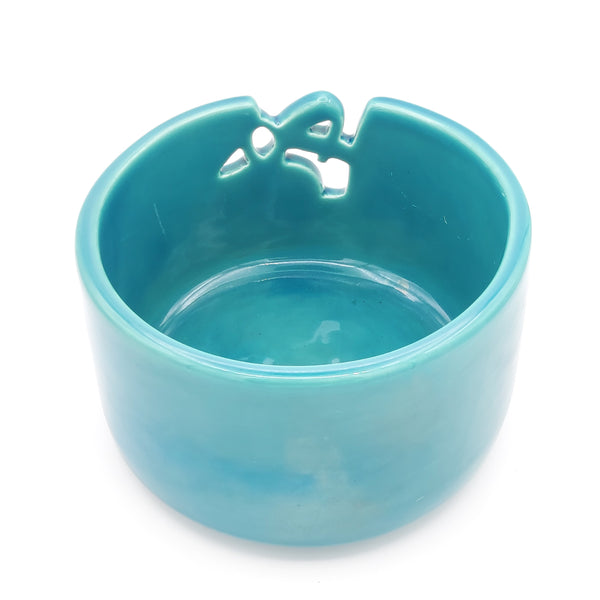 "Hamdam" Deep Turquoise Ceramic Bowl