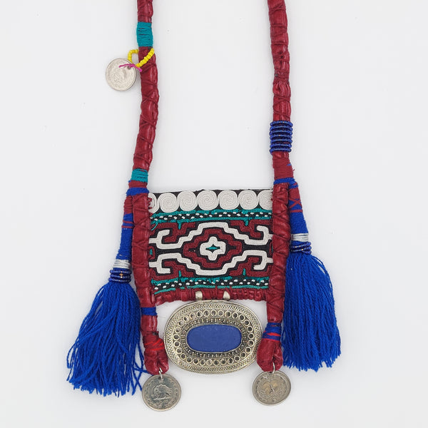 Parinaz Handmade Vintage Woven Necklace