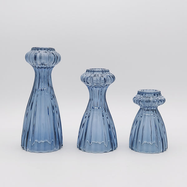 Ornate Glass Candle Holder