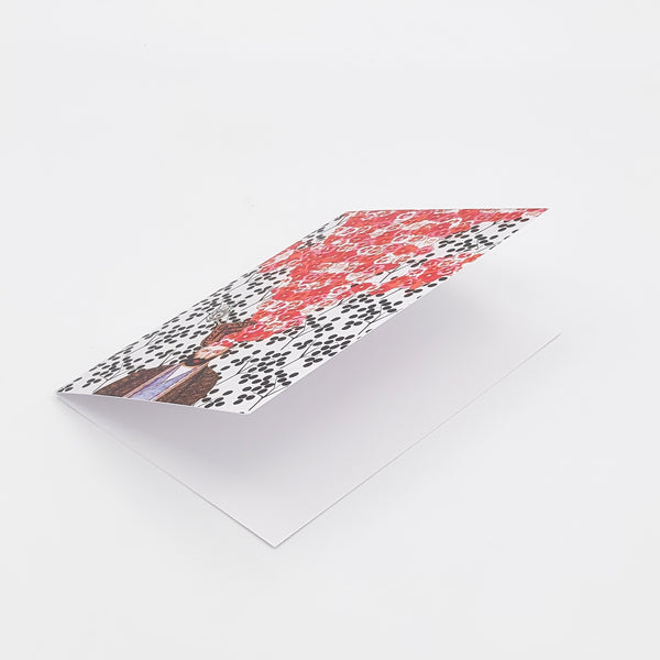 Where Thoughts Bloom Greeting Card