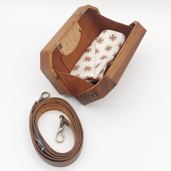 Hamraaz Wooden Clutch