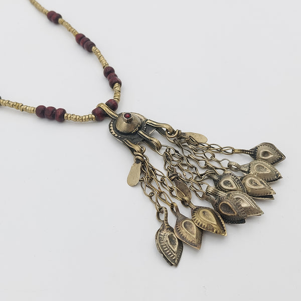 Vintage Necklace with Long Drops