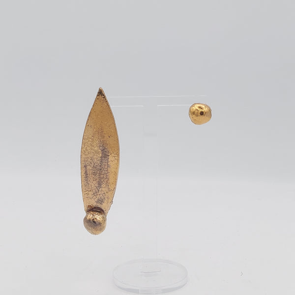 Asymmetrical Ceramic Earrings