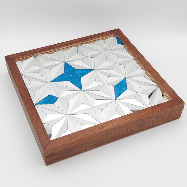 Star Mirror Work Wall Decor