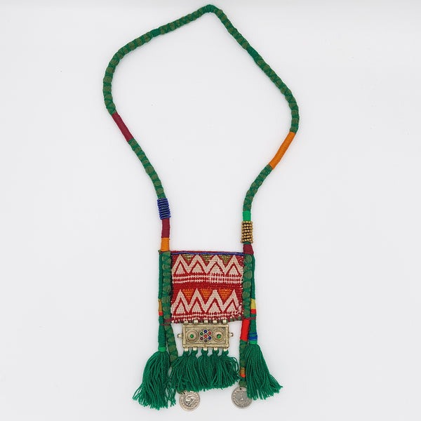 Sarvenaz Handmade Vintage Woven Necklace