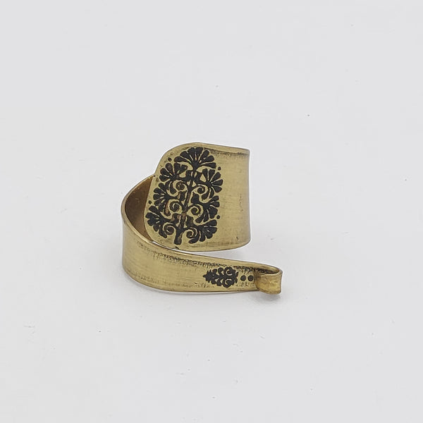 Sarv Handmade Brass Ring