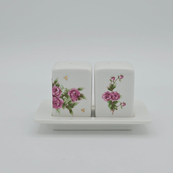 Golesorkhi Salt and Pepper Shaker with Gold Touches