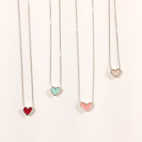 Heart Silver Necklace