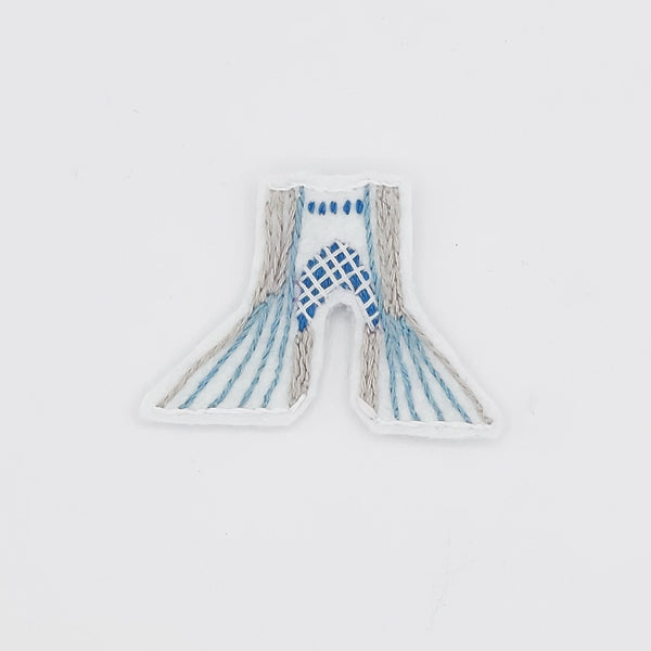 Shahyad Embroidered Brooch
