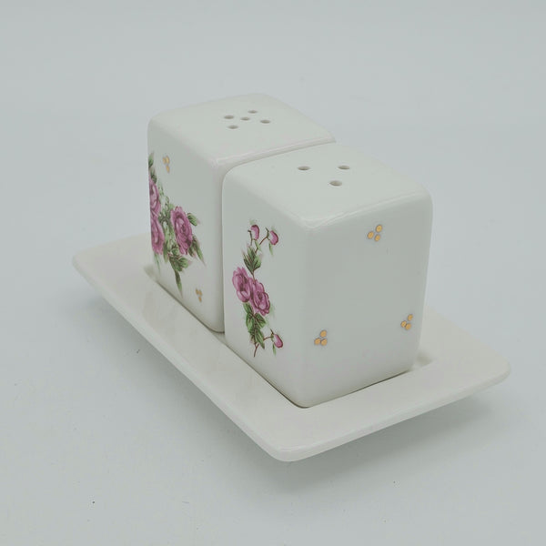 Golesorkhi Salt and Pepper Shaker with Gold Touches