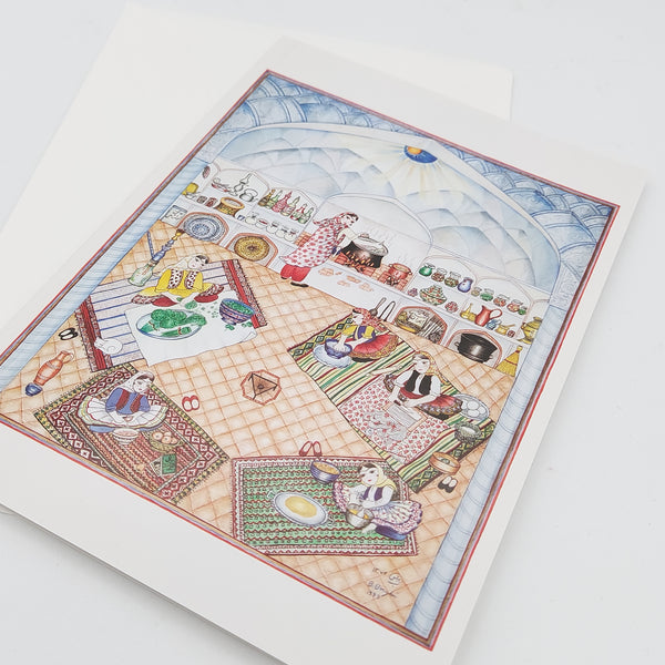 Farewell Soup / Ash-e-Posht-e-Pa Greeting Card