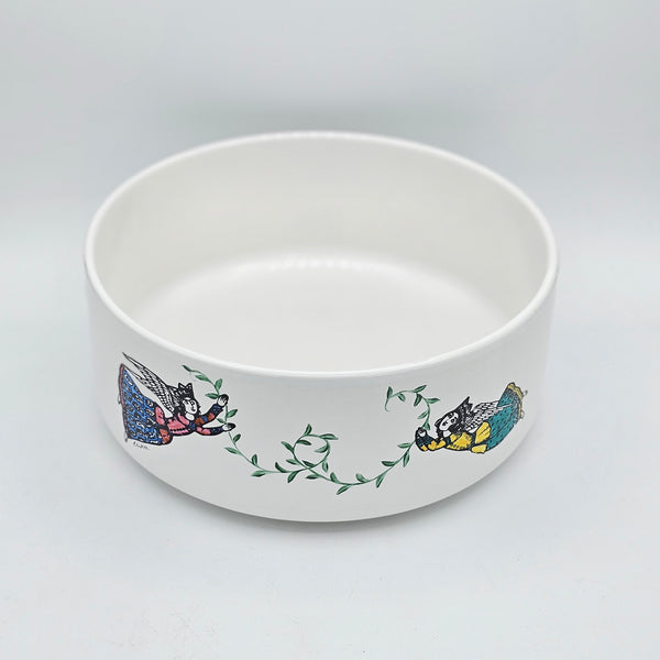 Hand Painted Persian Angel Large Bowl