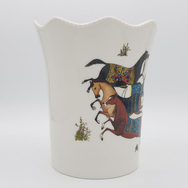 Torkaman Horses Vase