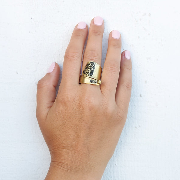 Sarv Handmade Brass Ring