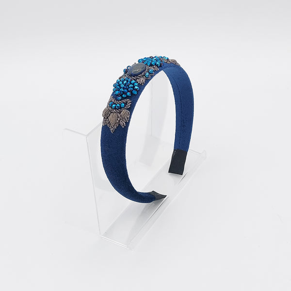 Dark Blue Naazbanoo Hairband