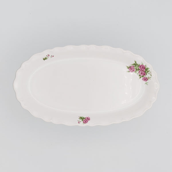 Golesorkhi Oval Plate with Turquoise Stand