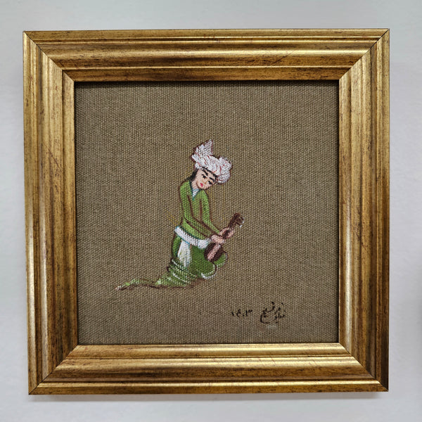 Sufi In Song Painting on Fabric