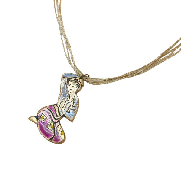 Sar be Gariban Bronze Necklace